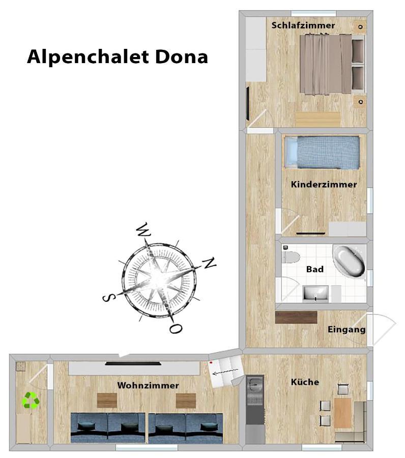 Alpenchalet Dona 파르테넨 외부 사진